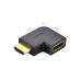Перехідник HDMI HDMI 90° 4K Ugreen HD112 (UG-20111) Left