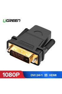 Переходник HDMI DVI D 24+1 Ugreen (UG-20124)