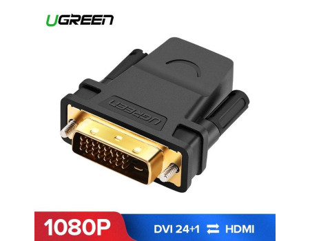 Переходник HDMI DVI D 24+1 Ugreen (UG-20124)
