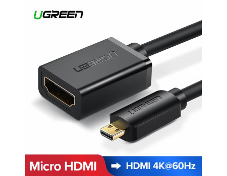 Перехідник Micro HDMI HDMI UGREEN 3D 4К-60Гц (UG-20134)