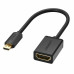 Перехідник Micro HDMI HDMI UGREEN 3D 4К-60Гц (UG-20134)