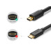 Перехідник Micro HDMI HDMI UGREEN 3D 4К-60Гц (UG-20134)