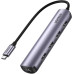 Ugreen USB-C міні хаб 5-в-1 4 USB 3.0 HDMI 4k для Macbook Air Pro M4 M3 (UG-CM417)