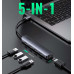 Ugreen USB-C міні хаб 5-в-1 4 USB 3.0 HDMI 4k для Macbook Air Pro M4 M3 (UG-CM417)