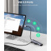 Ugreen USB-C міні хаб 5-в-1 4 USB 3.0 HDMI 4k для Macbook Air Pro M4 M3 (UG-CM417)