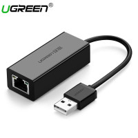 USB Ethernet адаптер 100 Мбит/с LAN RJ45 Ugreen (UG-20254)