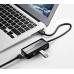 Ugreen 2 в 1 USB HUB 3.0 + мережний адаптер USB 3.0 Gigabit Ethernet LAN RJ45 (UG-20265)