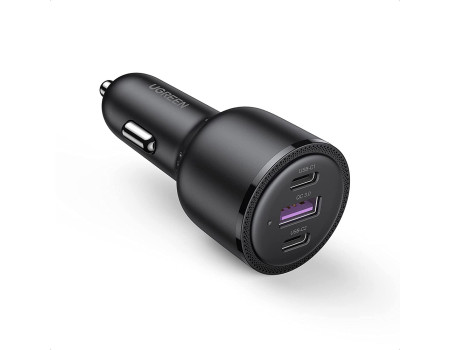 Автомобильная зарядка для ноутбука UGREEN 69 Вт USB-C PD QC 3.0 (UG-20467)