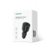 Автомобильная зарядка для ноутбука UGREEN 69 Вт USB-C PD QC 3.0 (UG-20467)