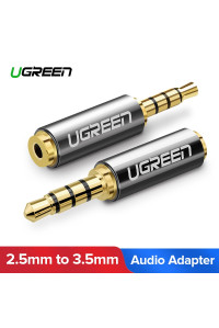 Перехідник 3.5 мм на 2.5 мм Ugreen для навушників 2.5 мм (UG-20502)