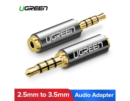 Переходник 3.5 мм на 2.5 мм Ugreen для наушников 2.5 мм (UG-20502)