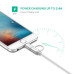 Кабель Ugreen 2 в 1 Micro USB Lightning 50 см