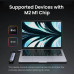 Хаб для MacBook Air Pro M4 5-в-1 Ugreen USB-C 4k 60hz USB 3.0 Thunderbolt 4/5 (UG-20955)