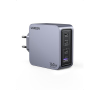 Мережевий зарядний пристрій UGREEN Nexode PRO GAN 160W 4 порти PD3.1 QC4.0 (UG-25095)