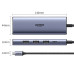 USB хаб Type-C HDMI 2.1 Ugreen 5-в-1 8k 30hz 4k 120hz PD 3.0 USB 3.0 (UG-CM500)