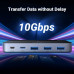 USB Перемикач на 2 комп'ютери Switch USB 3.2 10 Гбіт/с Ugreen Хаб (UG-25164)
