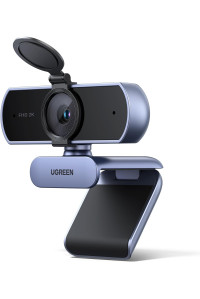  Веб-камера для ноутбука и ПК Ugreen 2k Full HD USB 2 микрофона (UG-CM717)