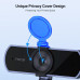 Веб-камера для ноутбука та ПК Ugreen 2k Full HD USB 2 мікрофони (UG-CM717)