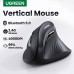 Вертикальная мышь UGREEN Bluetooth 5.0+2.4G 1000/1600/2000/4000DPI эргономичная тихий клик