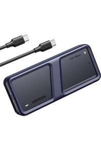 Кейс для SSD M2 NVMe 20 Гбит/с Type-C USB 3.2 Gen2 UGREEN алюминий (UG-25573)