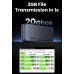 Кейс для SSD M2 NVMe 20 Гбит/с Type-C USB 3.2 Gen2 UGREEN алюминий (UG-25573)