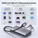 Карта відеозахоплення для стриму 2k 30hz 1080P 60hz USB 3.0 захоплення 4k 30hz Ugreen (UG-25773)