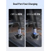 Зарядка в машину від прикурювача UGREEN 30W Type-C PD3.0 QC4.0 для iPhone 16/15 Samsung Galaxy S24 Xiaomi