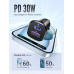 Зарядка в машину від прикурювача UGREEN 30W Type-C PD3.0 QC4.0 для iPhone 16/15 Samsung Galaxy S24 Xiaomi