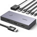 Перемикач DisplayPort 1.4 для 2 ПК DP Switch 8k 60z 4k 240hz 2k 240hz 165hz 144hz Ugreen (UG-25962)