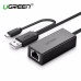 USB Ethernet адаптер 100 Мбит/с LAN RJ45 OTG Ugreen (UG-30219)