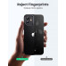 Силиконовый чехол Ugreen противоударный для iPhone 12 (прозрачный+черный)