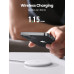 Силиконовый чехол Ugreen противоударный для iPhone 12 (прозрачный+черный)