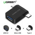 Перехідник OTG USB 3.0 Type-C Micro USB Ugreen (UG-30453)