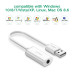 Зовнішня карта USB 2 в 1 AUX Ugreen (UG-30712)