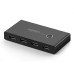 USB хаб свитч комутатор для 2 комп'ютерів Ugreen USB 2.0 (UG-30767)