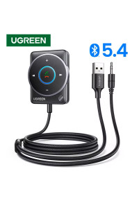 Bluetooth адаптер в машину AUX Bluetooth 5.4 Stereo Ugreen ресивер приймач