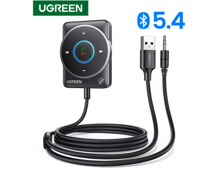Bluetooth адаптер в машину AUX Bluetooth 5.4 Stereo Ugreen ресивер приймач