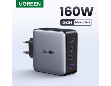 Зарядний пристрій UGREEN Nexode X GAN 160W Type-C PD3.1 QC4.0 (UG-35040)