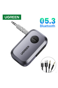 Бездротовий автомобільний адаптер Ugreen Bluetooth 5.3 AUX 3.5 мм стерео (UG-35054)