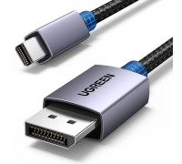 Кабель UGREEN Mini DisplayPort to DisplayPort 1.4 8k 60hz 4k 240hz Thunderbolt 2 двунаправленный 1.5 м (UG-35283)