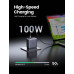 Зарядное устройство 100W GaN Ugreen 5 портов USB QC4.0 PD3.0 (UG-35536)