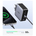 Зарядное устройство 100W GaN Ugreen 5 портов USB QC4.0 PD3.0 (UG-35536)