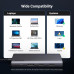 UGREEN Revodok 8 в 1 Type-C хаб для 1-2-3 моніторів HDMI DisplayPort 4k 60hz 10 Гбіт/с (UG-35625)