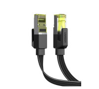 Кабель Cat 7 RJ45 10 Гбіт/с 600 МГц Ethernet патч-корд Ugreen 1 метр плоский (UG-40159)