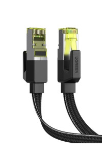 Кабель Cat 7 RJ45 10 Гбит/с 600 МГц Ethernet патч-корд Ugreen 1 м плоский (UG-40159)