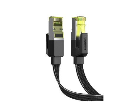 Кабель Cat 7 RJ45 10 Гбіт/с 600 МГц Ethernet патч-корд Ugreen 1 метр плоский (UG-40159)