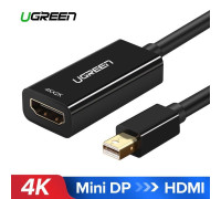 Переходник Mini DisplayPort HDMI 4K Mini DP Thunderbolt 2 Ugreen для MacBook (UG-40360)