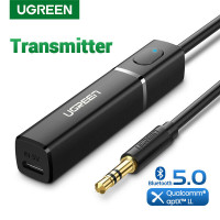 Ugreen Bluetooth 5.0 передавач Hi-Fi aptX LL transmitter 3.5 мм (UG-40761)