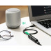 Ugreen Bluetooth 5.0 передавач Hi-Fi aptX LL transmitter 3.5 мм (UG-40761)