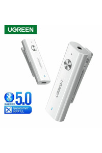 Ugreen Bluetooth 5.0 AUX адаптер aptX Low Latency Hi-Fi Hands-Free (UG-40854)